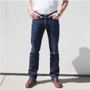 Gustin #92 Cone Crosshatch Straight Selvedge Jeans Size 33